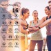 Fitness Tracker with Heart Rate Monitor, Cattle Herder Activity Tracker Watch Waterproof with Connected GPS, 16 Sports Modes Health Tracker for Women, Men, Gift Fitness Tracker with Heart Rate Monitor, Cattle Herder Activity Tracker Watch Waterproof with Connected GPS, 16 Sports Modes Health Tracker for Women, Men, Gift